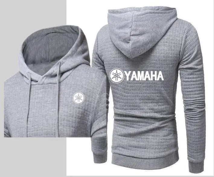Для мужчин Толстовка yamaha с длинным рукавом сплошной цвет толстовка капюшоном