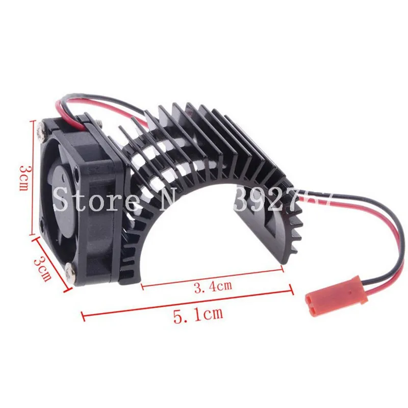 1 шт. 7014 HSP радиатор из алюминиевого сплава + вентилятор охлаждения 540 550