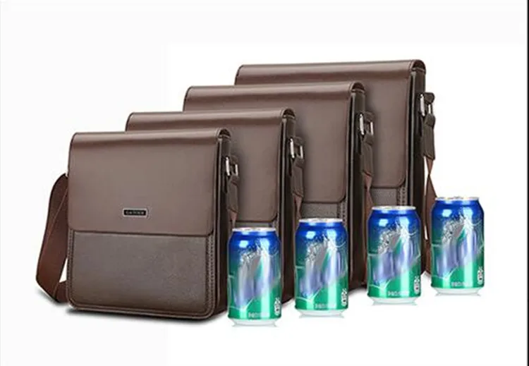 4 размера новинка брендовая мужская сумка из искусственной кожи Повседневная