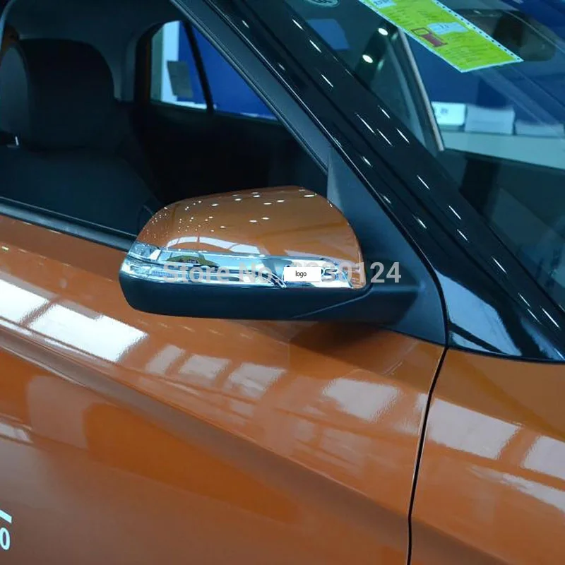 Зеркало заднего вида Крышки ABS Хромированные Дверные Обложка Для Hyundai Creta IX25 2014 2015