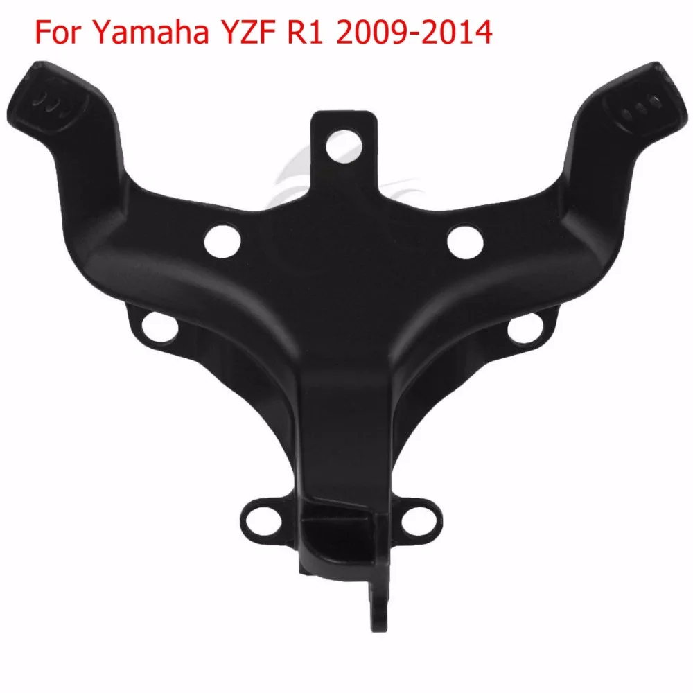 Черный алюминиевый кронштейн для передних фар мотоцикла Yamaha R1 2002 2014 R6 1996 2016 Honda