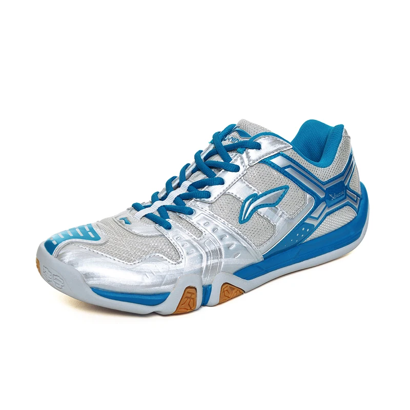 Li-Ning/Женская дышащая обувь для бадминтона SagaLight; нескользящая подкладка; износостойкие кроссовки; спортивная обувь; AYTM076 SAMJ17