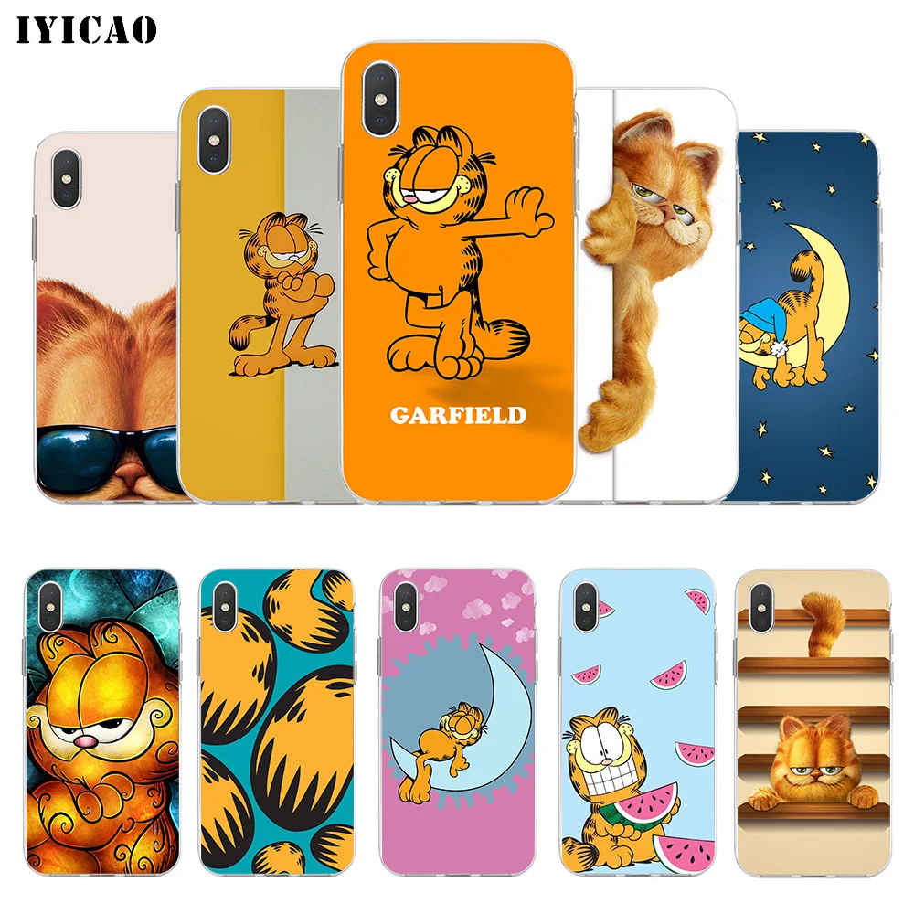 IYICAO Мягкий силиконовый чехол для iPhone X XR XS MAX 6 6s 7 8 Plus 5 SE ТПУ|Чехлы-накладки| |