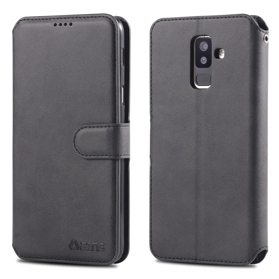 Кожаный чехол кошелек для Xiaomi Redmi 7 6 6A 6Pro 5 Plus с магнитной защелкой и отделениями