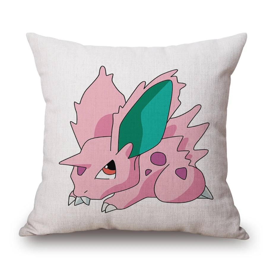 Декоративная наволочка для дивана Pikachu Pokemon домашний декор Винтажный чехол из