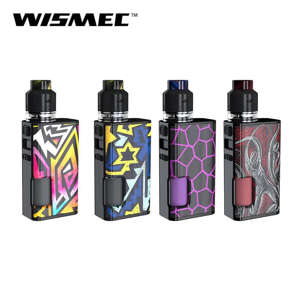 Оригинальный Wismec Luxotic поверхность комплект с 4 мл Пустельга бак 6 5 бутылка 80 Вт Box