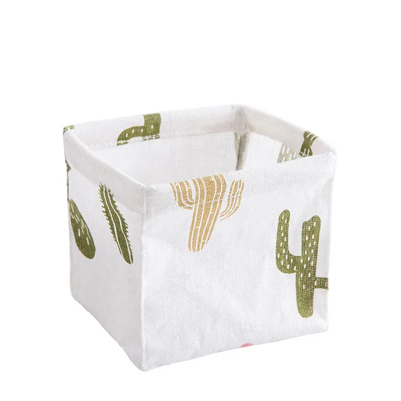 Настольная корзина для хранения сделай сам органайзер тканевая Домашний