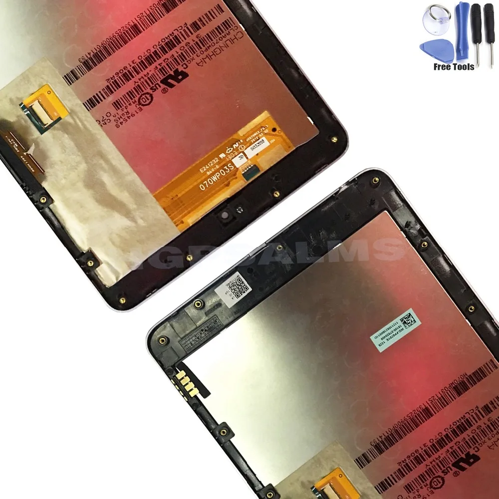 ЖК-дисплей Дисплей + сенсорный дигитайзер Экран для Google Nexus 7 2012 ME370 ME370T ME370TG Nexus7c 3g