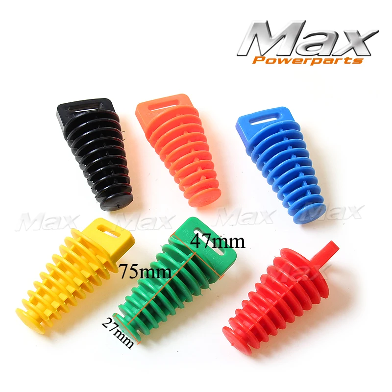 2 шт. в партии маленькая выхлопная трубка глушитель моющаяся Водонепроницаемая