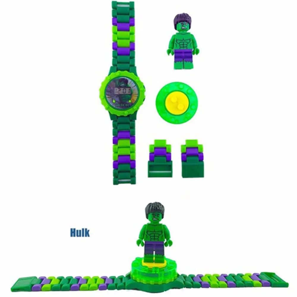 Принцесса строительные блоки часы Кирпичи совместимы с legoingly Ninjagoed снег Анна