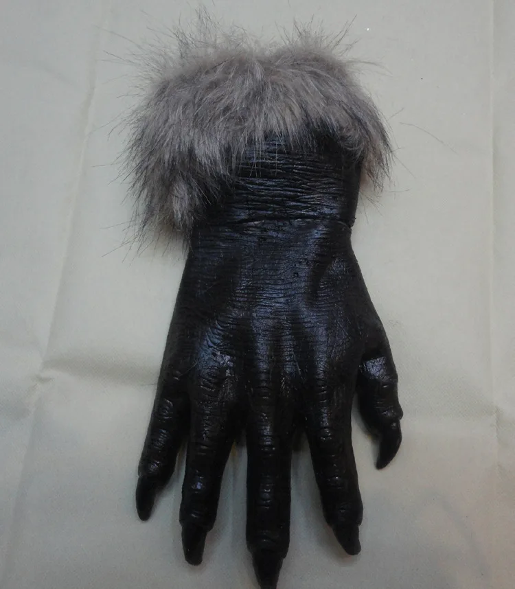 A full set of head terrorist devil's dance Halloween mask Wolf gloves cosplay | Дом и сад