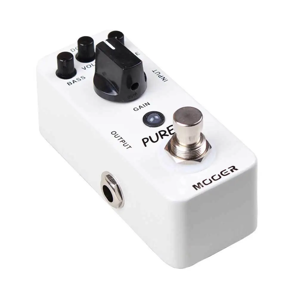 Mooer MBT2 Pure Boost Micro Mini Boost Effect Pedal for Electric Guitar True Bypass enlarge