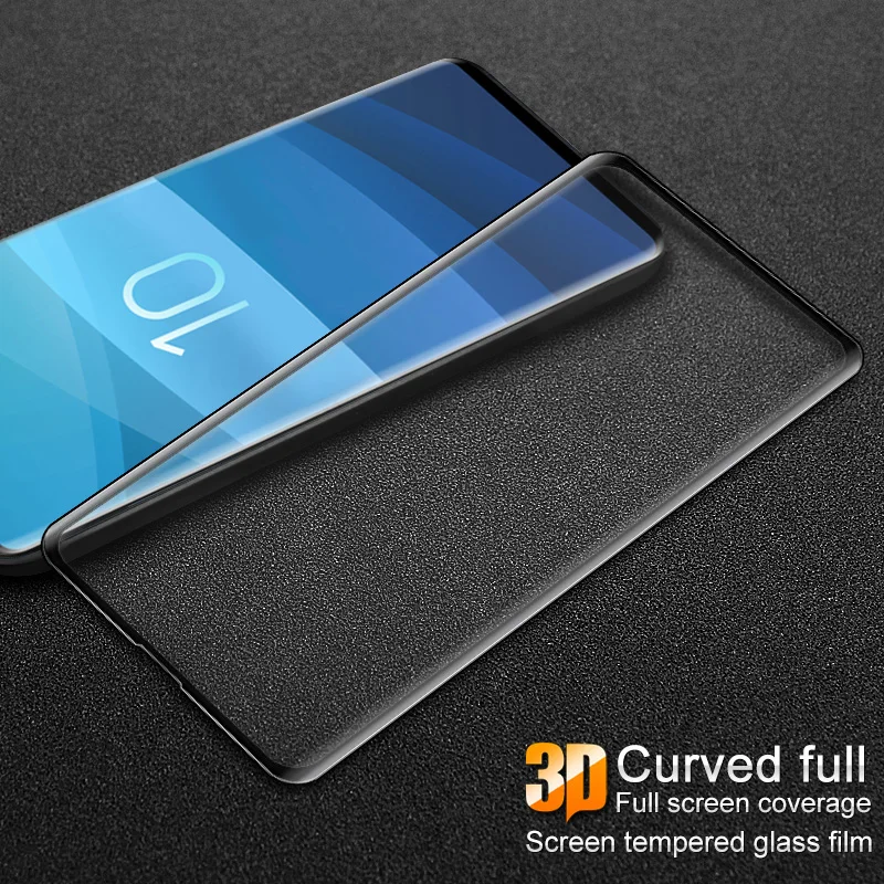 3D ясно из закаленного высокопрочного стекла Стекло для samsung Galaxy S10 плюс Экран