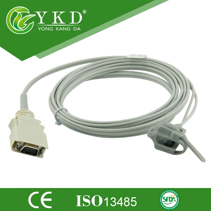Совместимый Datascope/CASmed/Masimo LNOP DCSC Neonate силиконовая пленка для закрывания SpO2 Sensor 9ft |