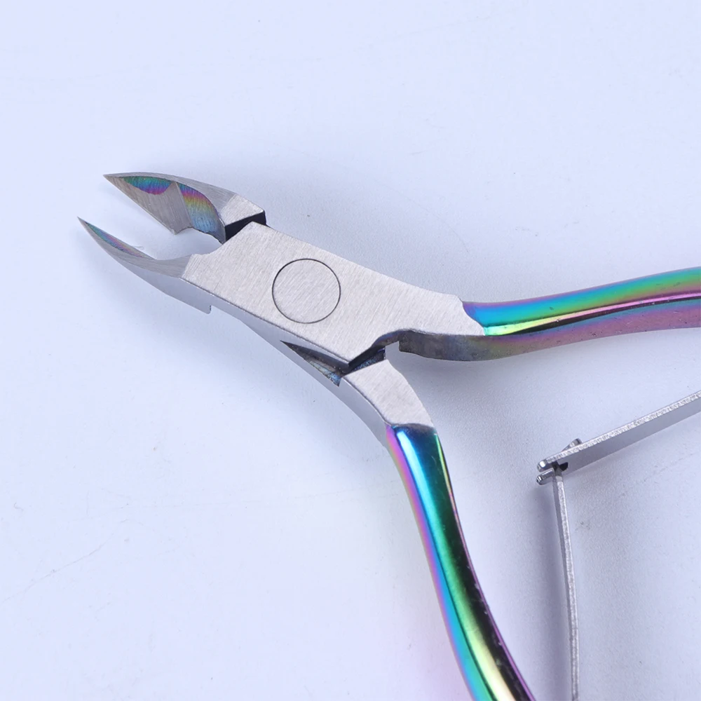 STZ Rainbow машинка для стрижки ногтей нержавеющая сталь мертвая кожа кутикулы