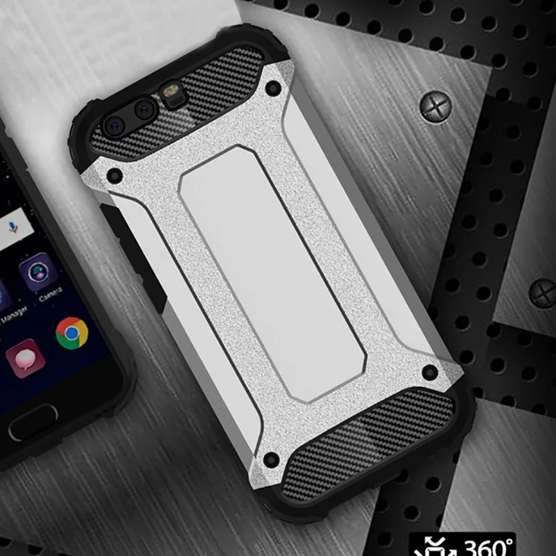 P20 Lite Прочный гибридный жесткий ударопрочный бронированный чехол для телефона