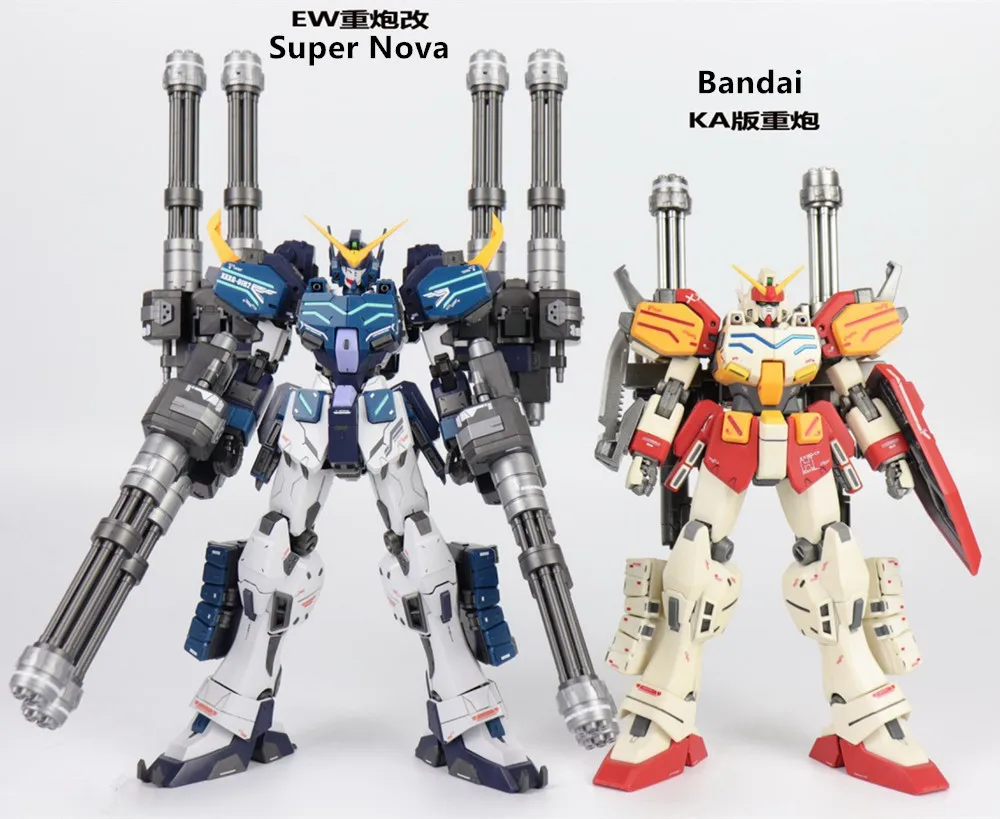 Супер Нова модель 1:100 MG XXXG-01H2 Heavyarms изготовленный на заказ воина гундама EW Mo Kai DC009