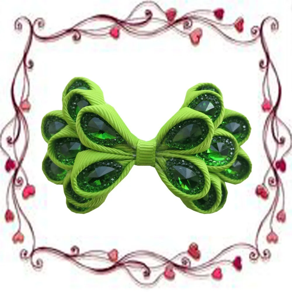 8 шт. Ручная настройка аксессуары для волос высокие корсажные ленты зубы крокодил