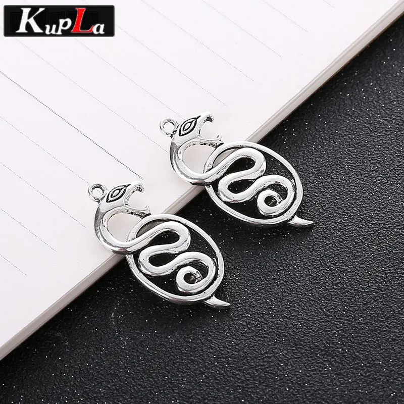 Винтажные металлические подвески из питона DIY модные классические аксессуары