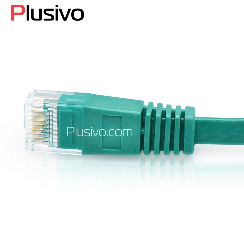 10 шт. до 1000 Мбит/с 1MeterCAT6 плоский Ethernet кабель RJ45 Lan сетевой Патч корд для компьютера