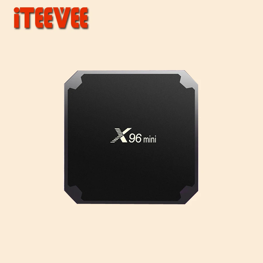 10 шт. X96 Мини Android 7 1 Smart TV BOX ГБ/8 ГБ 2 ГБ/16 четырехъядерный процессор Amlogic S905W с
