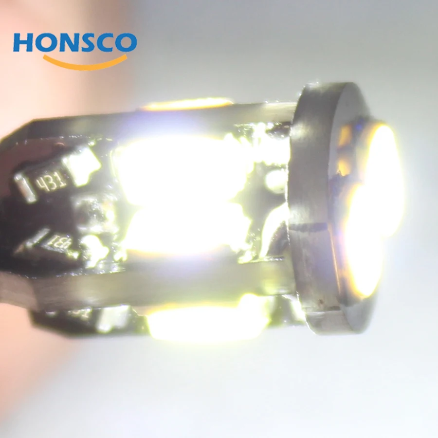Комплект из 2 предметов с can bus BA9S T4W 10SMD 5730 СВЕТОДИОДНЫЙ Автомобильный светильник