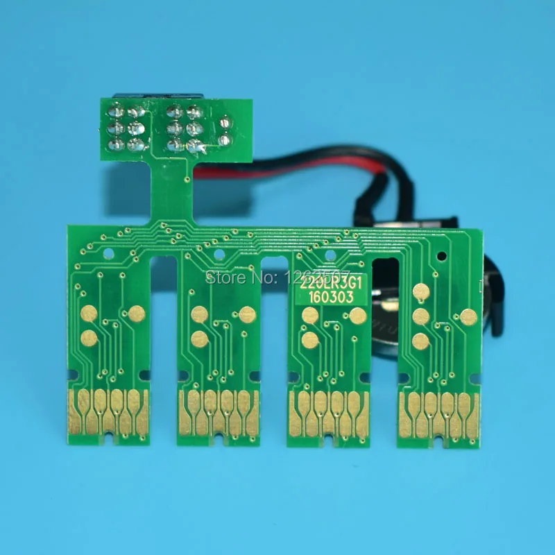 

Free shipping! North Amercia Market use! T220XL R2G1 Ciss combo Auto Reset Chips For Epson WF-2650 WF-2660 WF-2750 2760 Printers