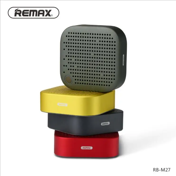 DDO REMAX-M27 портативный мини Bluetooth 4 2 динамик 1200 мАч Металл стерео музыка бас HD звук Вт