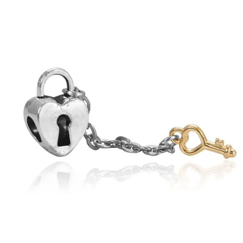 DIY charms plata de ley оригинальный браслет ювелирные изделия на День святого Валентина