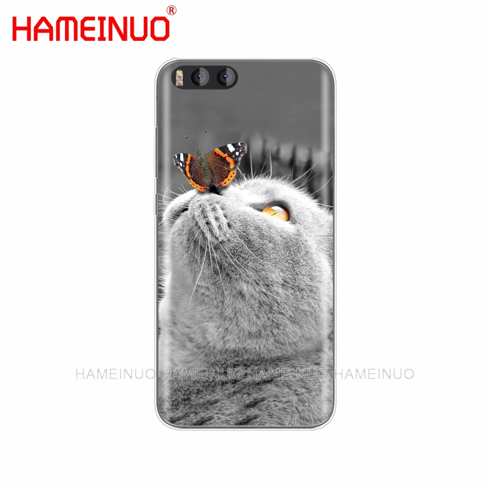 Чехол HAMEINUO с подставкой-бабочкой на кошачьем носу для Xiaomi Mi A1 A2 3 4 5 5S 5C 5X 6 6X 4I 4C NOTE MAX