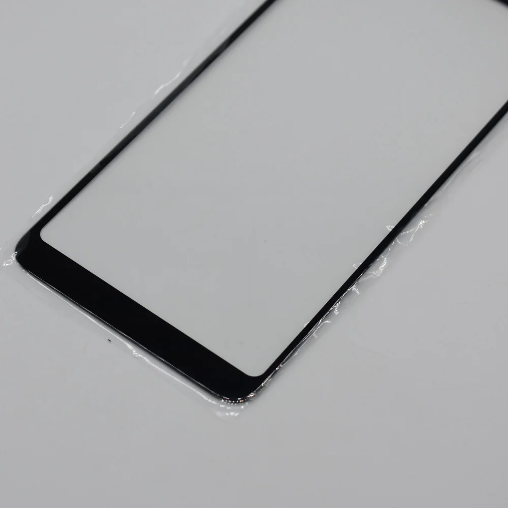 10 шт./лот оригинальная новая внешняя Передняя панель объектива для Samsung Galaxy A8 2018