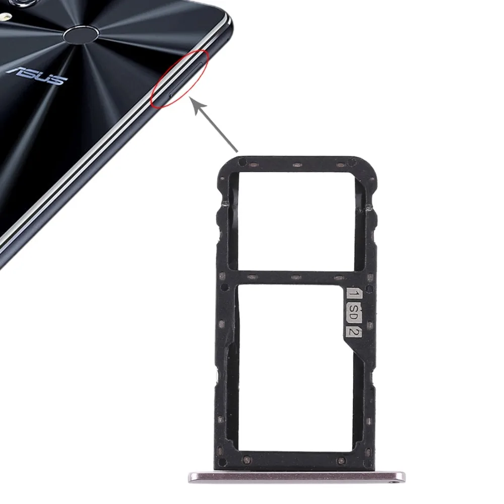 Новинка для Asus Zenfone 5 ZE620KLSIM лоток для карт+ лоток для sim-карт/лоток для карт памяти Micro SD для Asus Zenfone 5 ZE620KL Замена Ремонт