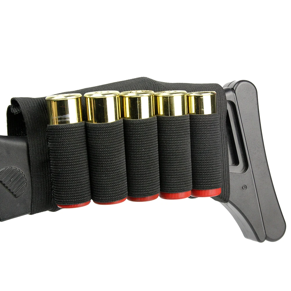 Airsoft 5/6/8/9 Rouds нейлоновая оболочка держатель тактические боеприпасы держатель картриджа винтовки пуля Перевозчик приклад чехол в стиле милитари на открытом воздухе