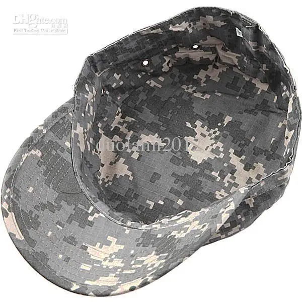 Бесплатная доставка! Оптовая продажа - хорошо камуфляж Hat военно армии размер L ( 60