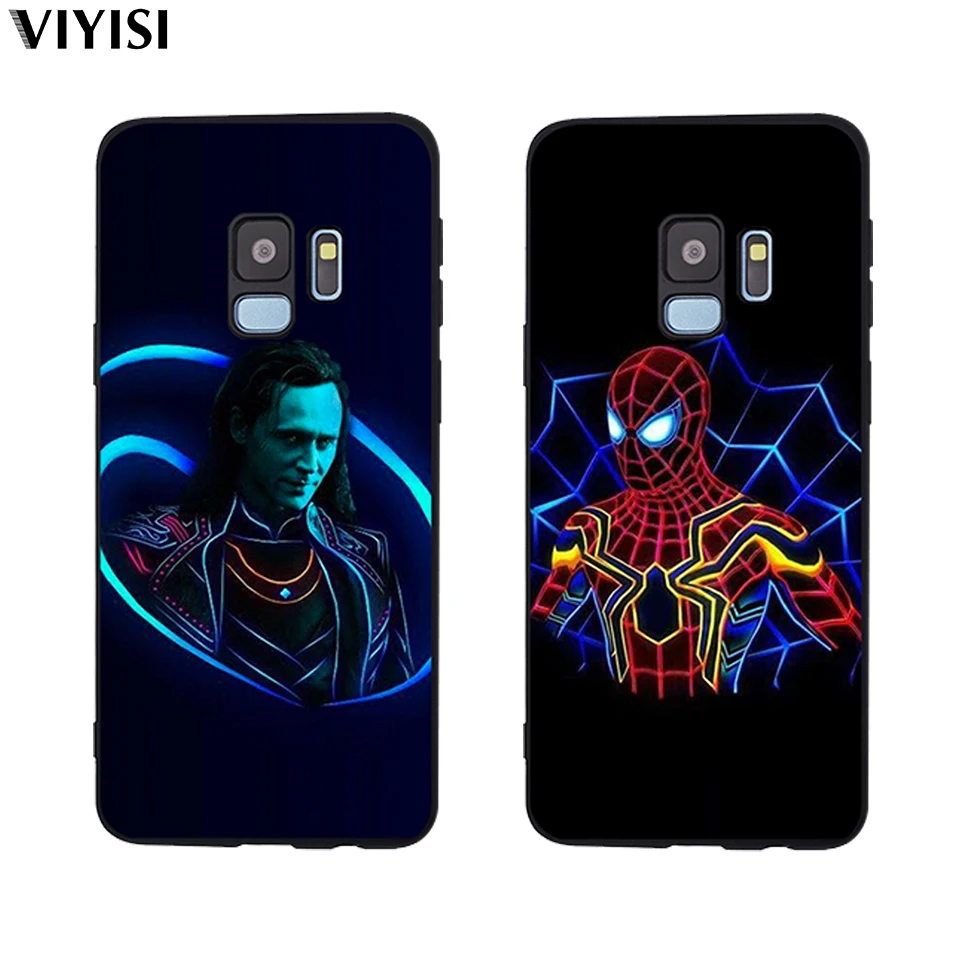 Чехол для Samsung Galaxy s9 S6 S7 S8 S10 Lite J5 J7 2017 J4 J6 J8 Plus Marvel Мстители Герои Железный человек