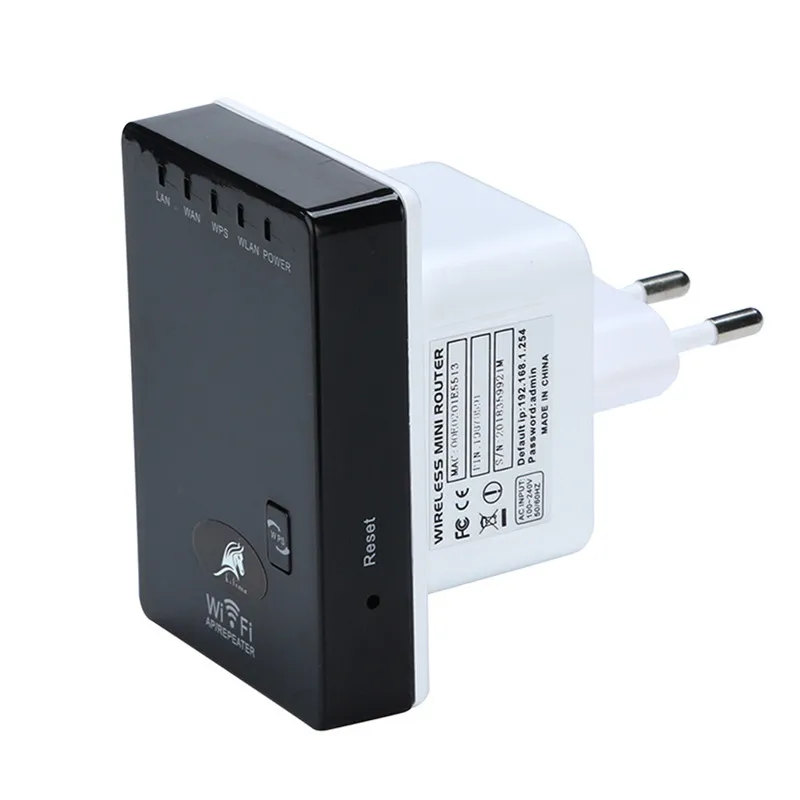 Binmer Networking 300 Мбит/с EU Plug Wifi повторитель двухдиапазонный 2,4 ГГц беспроводной расширитель диапазона маршрутизатор Wi-Fi с функцией репитера May8