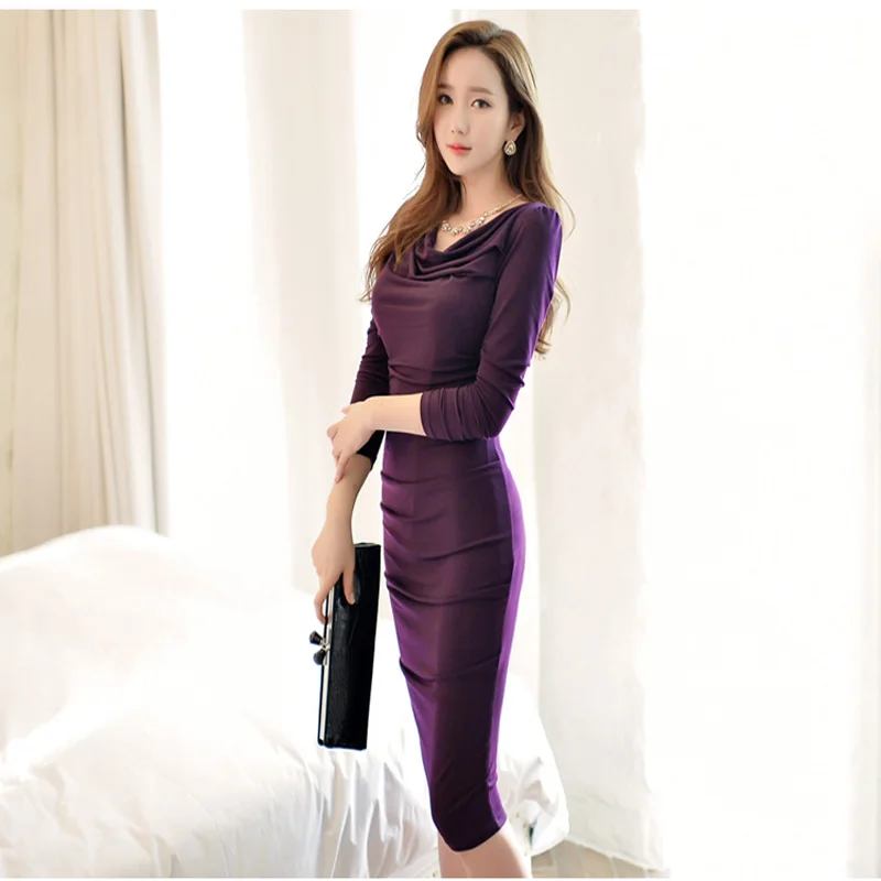 Женское платье с длинным рукавом сексуальное облегающее платье|dress women elegant|dress