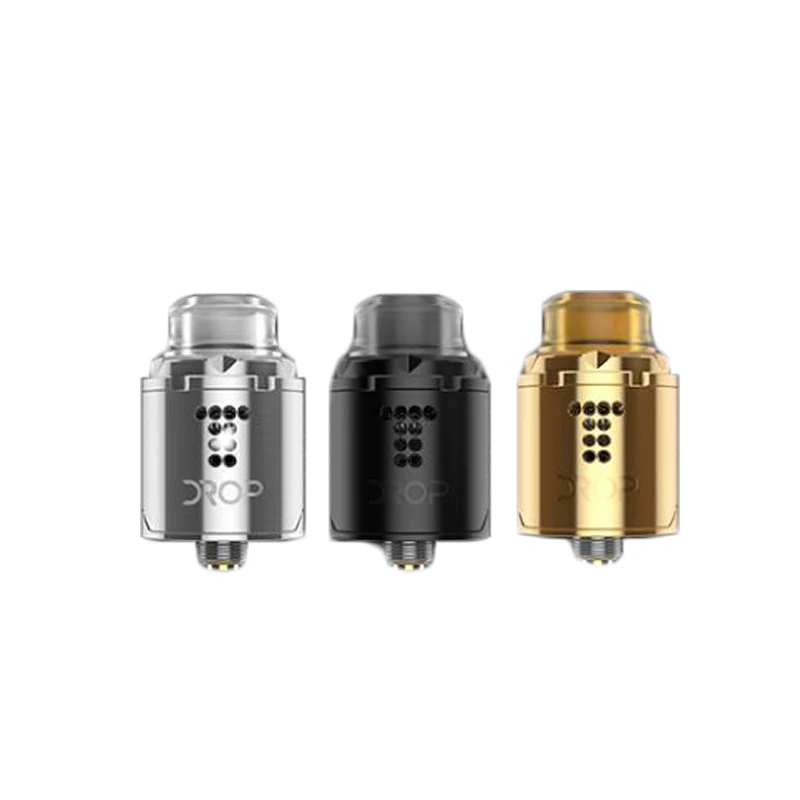 Оригинальный Digiflavor дропшиппинг Solo RDA с одной катушкой 22 мм два колпачка стандарт