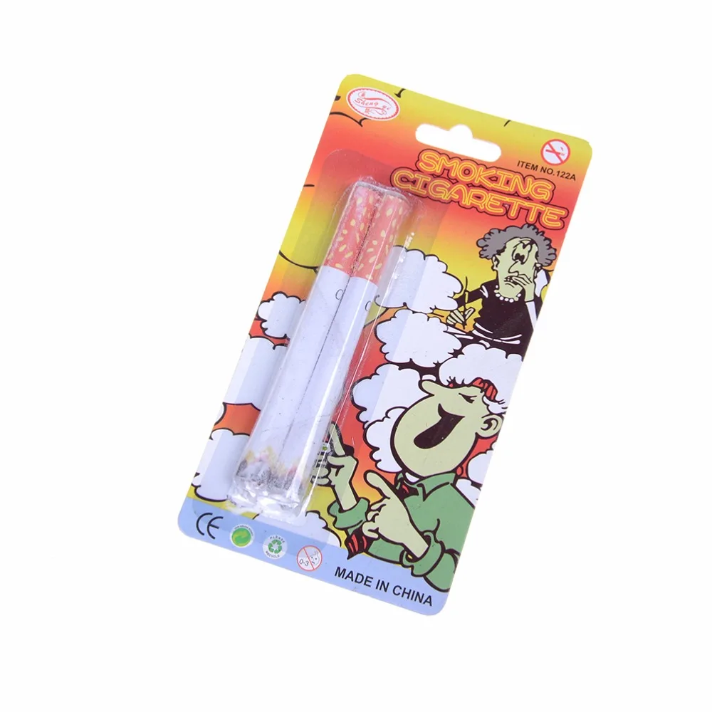 Розыгрыш розыгрыш Волшебная новинка фокус 2 шт. Искусственные сигареты фагсы