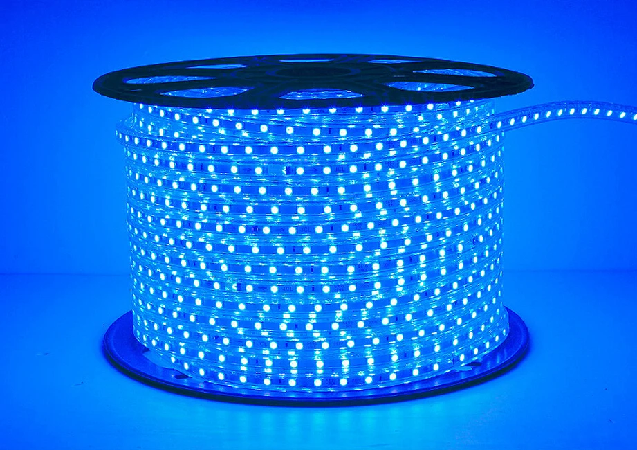 Светодиодная лента 220 V 3014 SMD 120 светодиодный/m tiras Светодиодная лента 220 V гибкий световой провод супер яркий чистый белый/теплый белый/синий CE/RoHS одобренный