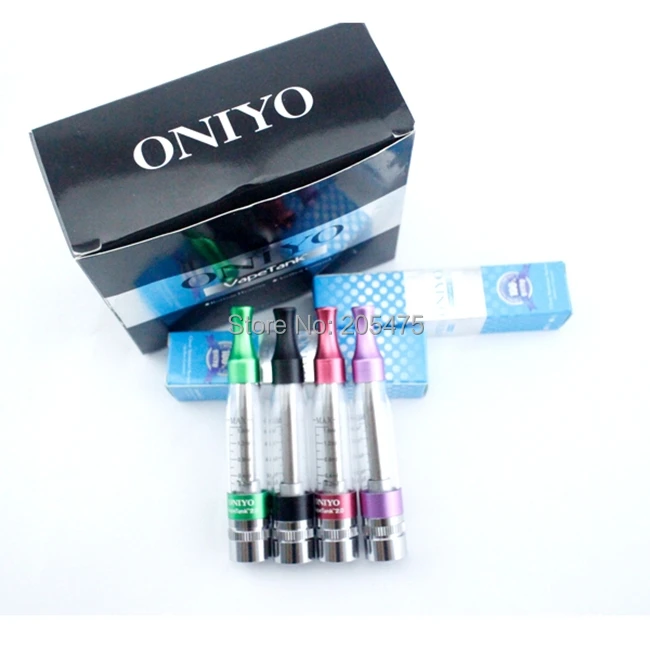 High Quality Atomzier ONIYO Vape tank 2.0 airflow control dual coil 1.6ml Oniyo vapetank fit for 510 thread (2.0 ohm) | Электроника