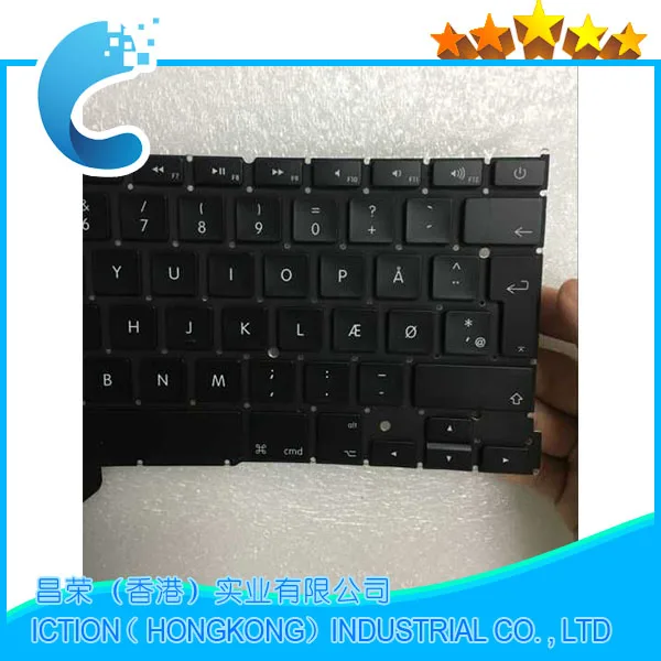 Совершенно новая A1502 клавиатура для MacBook Pro Retina 13 3 &quotA1502 Датская Дания 2013 2014 2015 лет