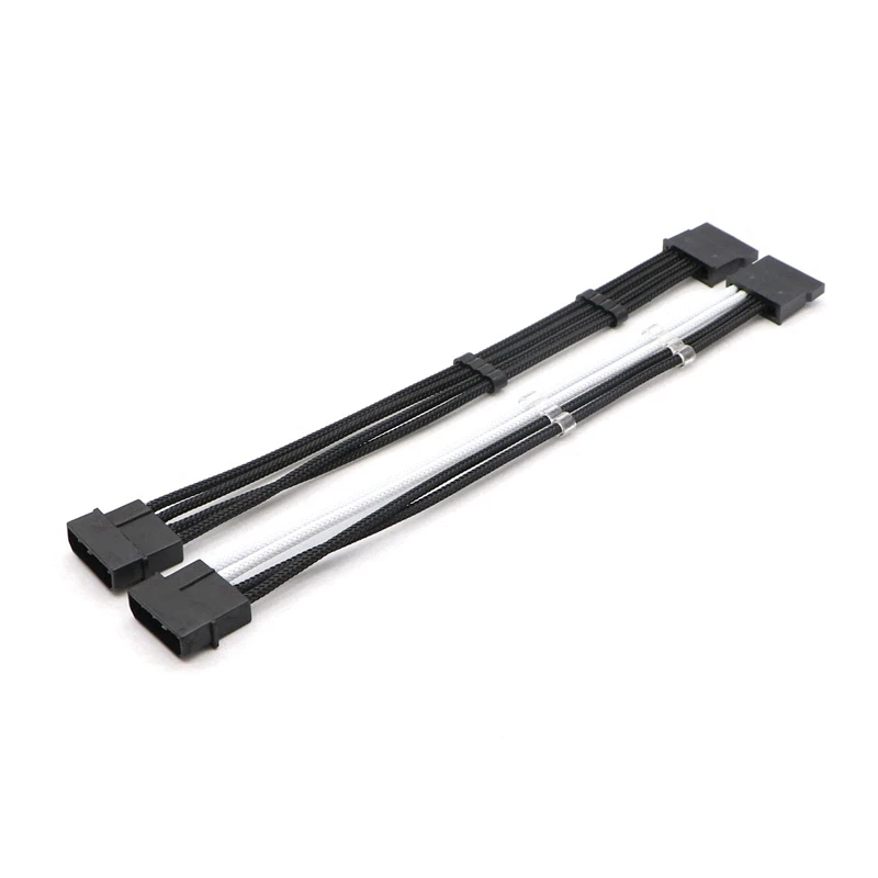 Кабель адаптера питания IDE Molex 4Pin к Sata с одним рукавом разных цветов.|Компьютерные