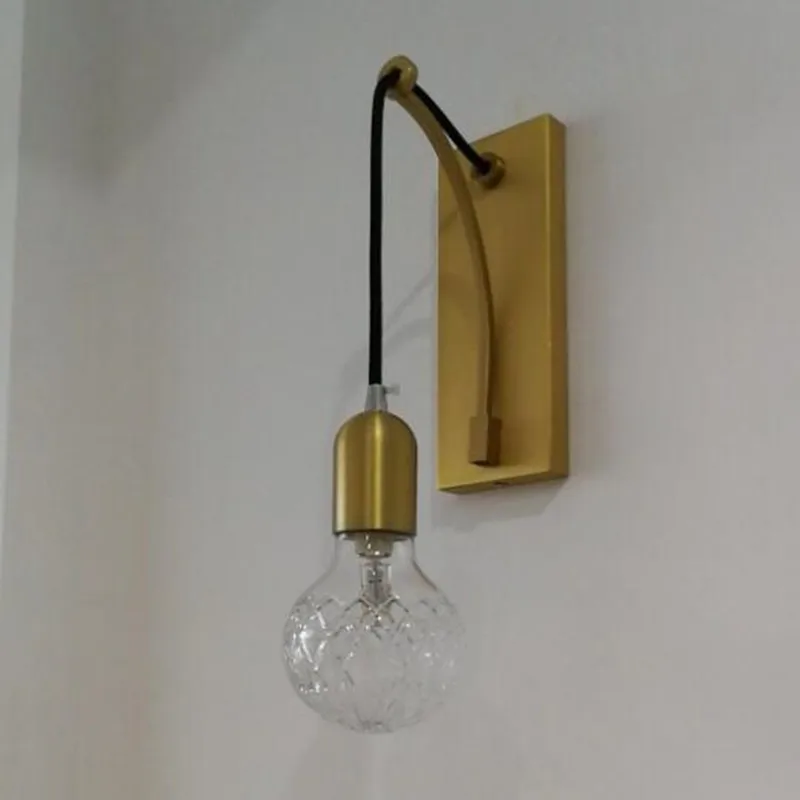 Современное настенное бра в стиле лофт круглая светодиодсветодиодный лампа со