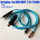 Новый оригинальный кабель Octoplus FRP USB UART 2 в 1, кабель (micro + type c ) EFT UART для FRP Dongle, EFT Dongle для samsung, 2020