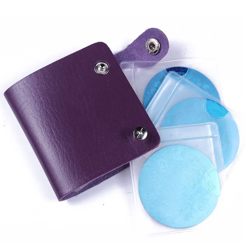 10 шт/партия разные дизайн ногтей пластины для стемпинга с 1 шт. Футляр фиолетового