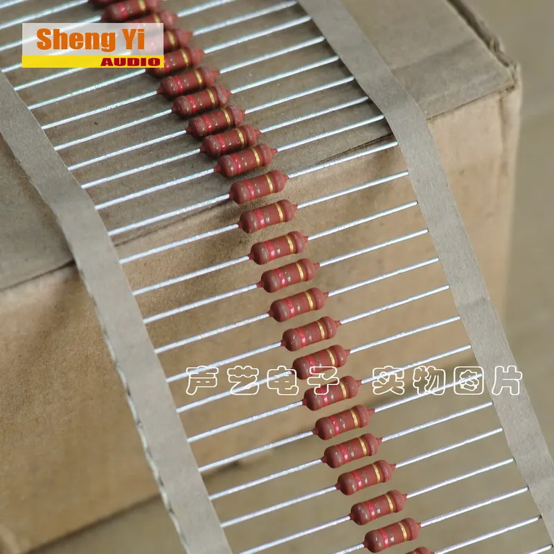 

Original new 100% PR02 120R 120Ohm 2W fever color ring red resistance (Inductor)