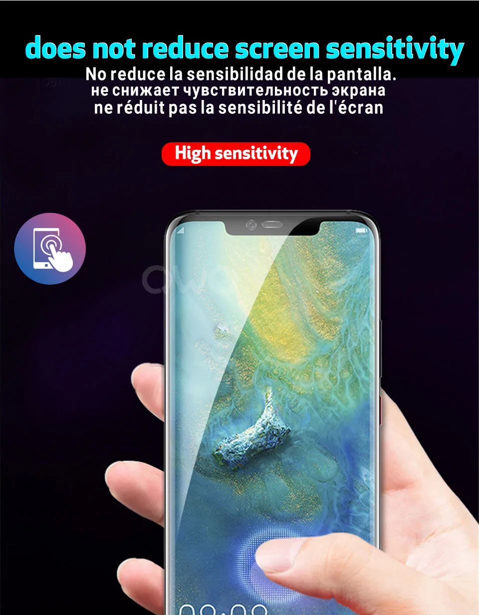 20D Гидрогелевая пленка для huawei P20 P10 Lite Pro P Smart Защитная пленка для экрана huawei mate 20 10 Lite Pro Ультра тонкая защитная