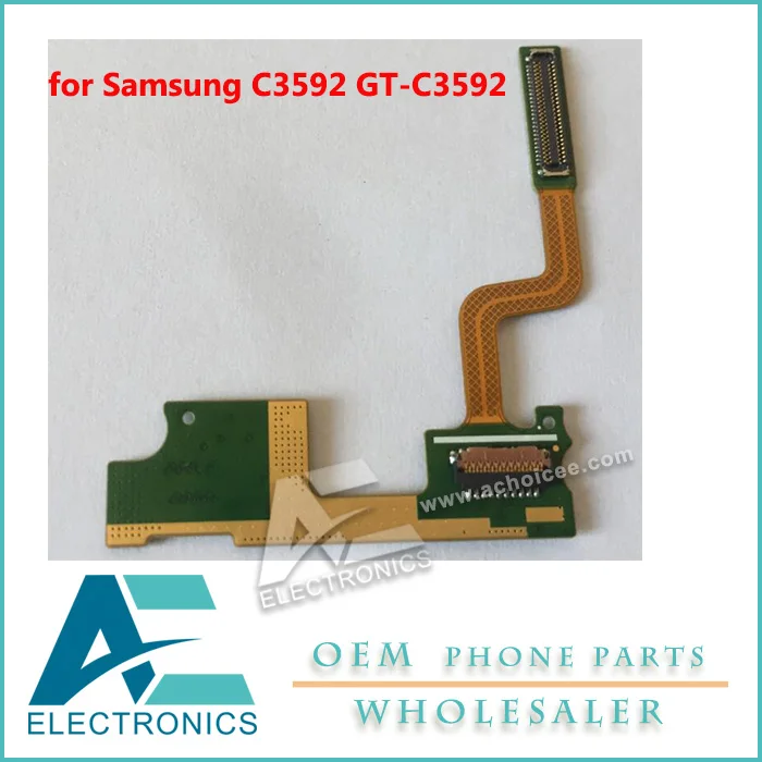 Для samsung C3592 гибкий кабель GT-C3592 ЖК-дисплей Разъем основной шлейф аксессуар пряди