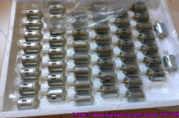 Оригинальные mabuchi 270 Высокоскоростной микро-24 волтовый dc-двигатель* 27mm 3V 10000 об/мин с драгоценными камнями мотор металлической щетки